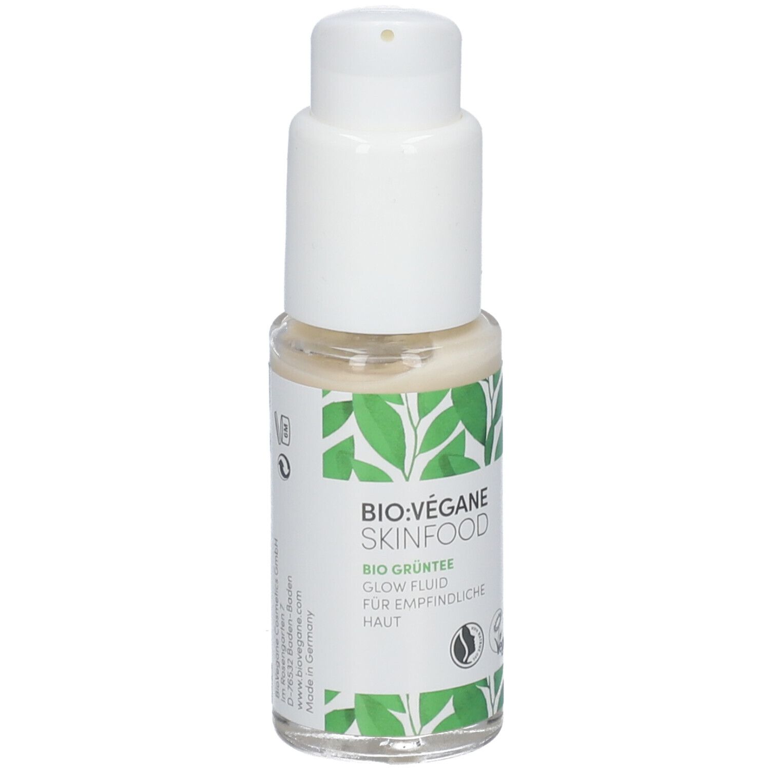 BIO VÉGANE SKINFOOD BIO GRÜNTEE Glow Fluid
