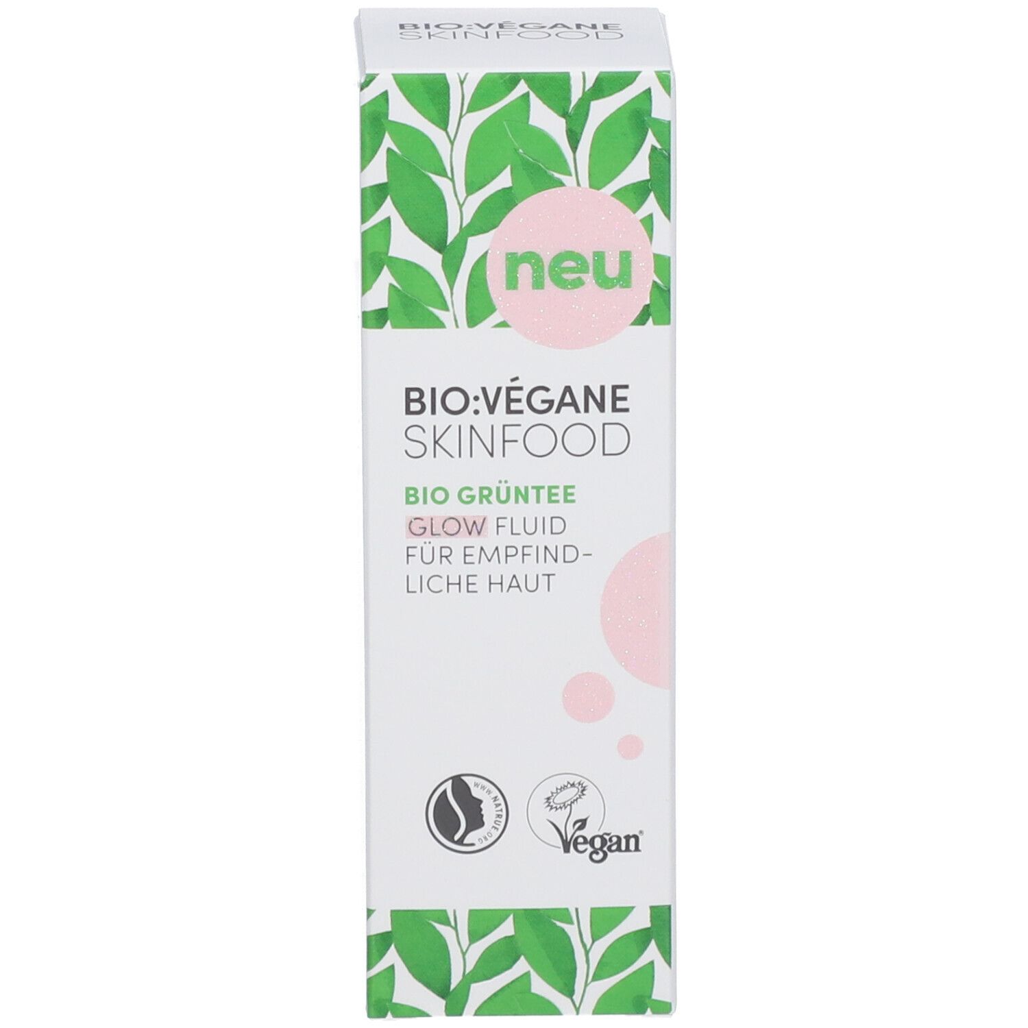 BIO VÉGANE SKINFOOD BIO GRÜNTEE Glow Fluid