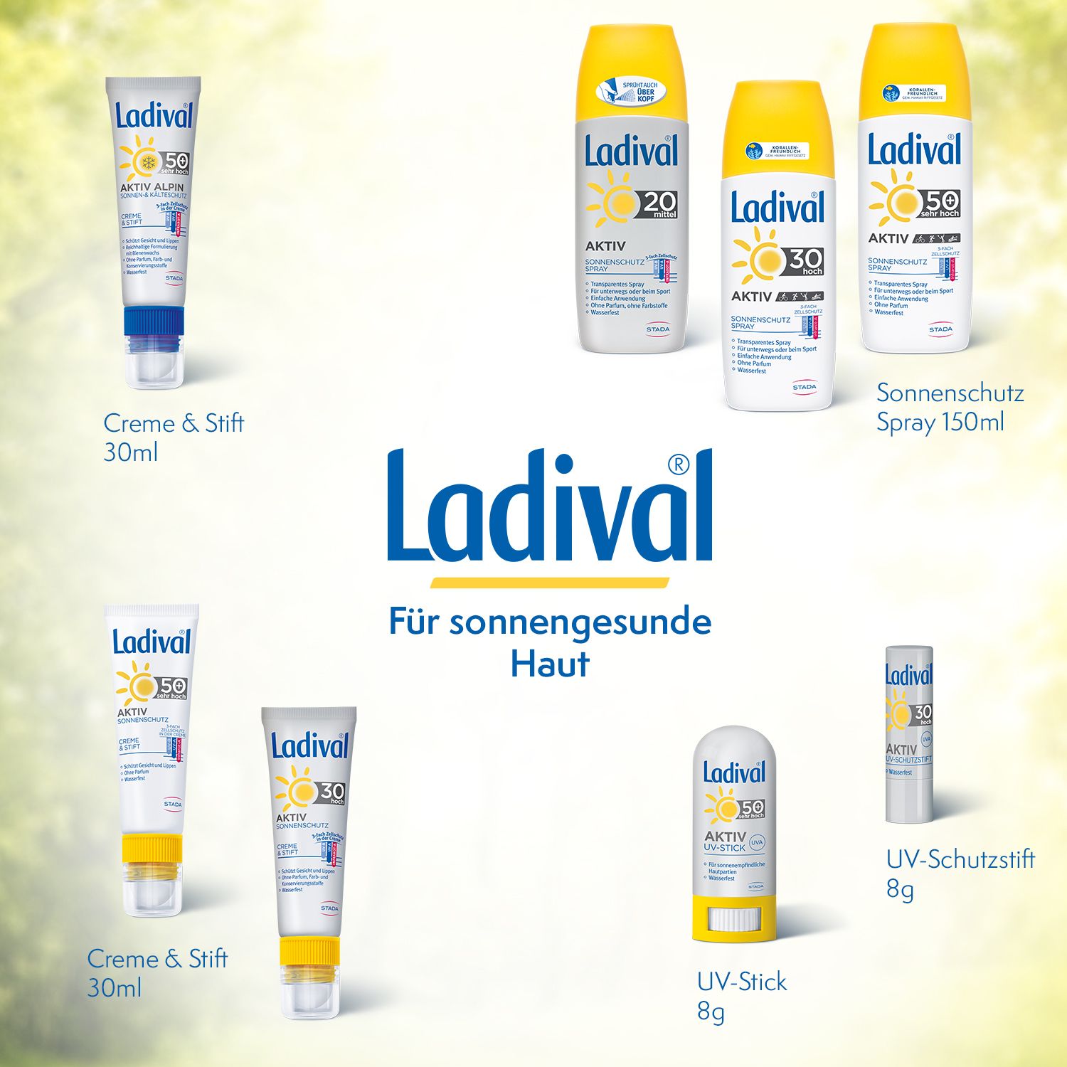 Ladival® Aktiv Spray Sonnenschutz LSF50+