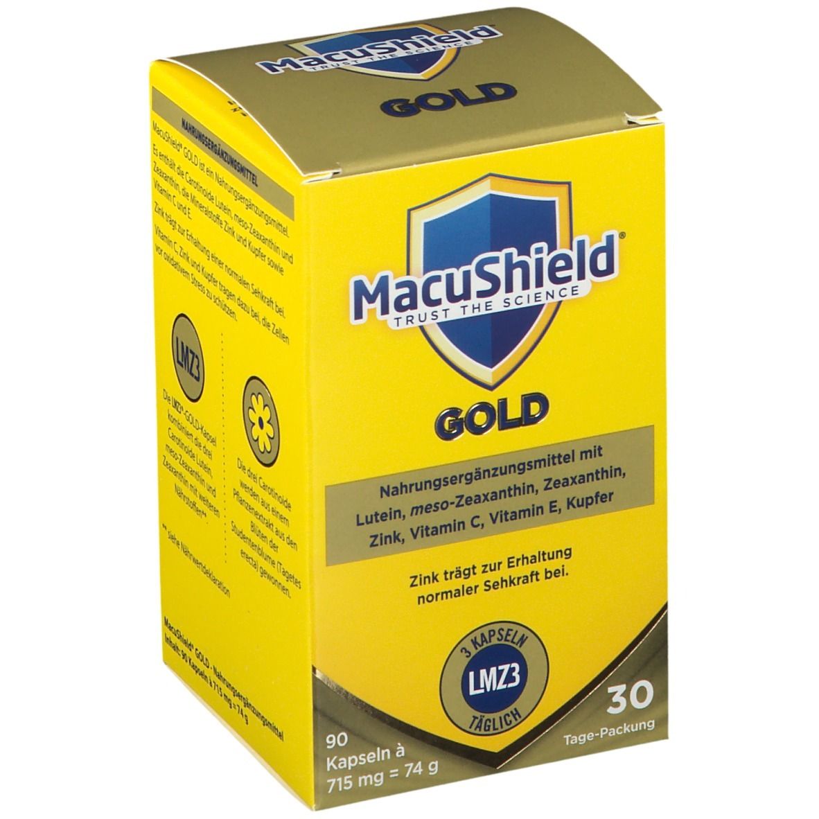 MacuShield® GOLD Montaspackung