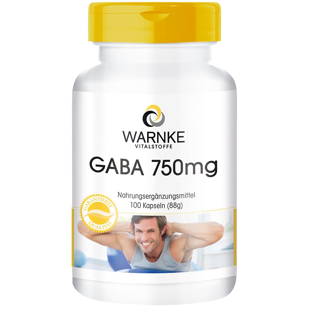 GABA 750mg Gamma Aminobuttersäure 100 St Shop Apotheke