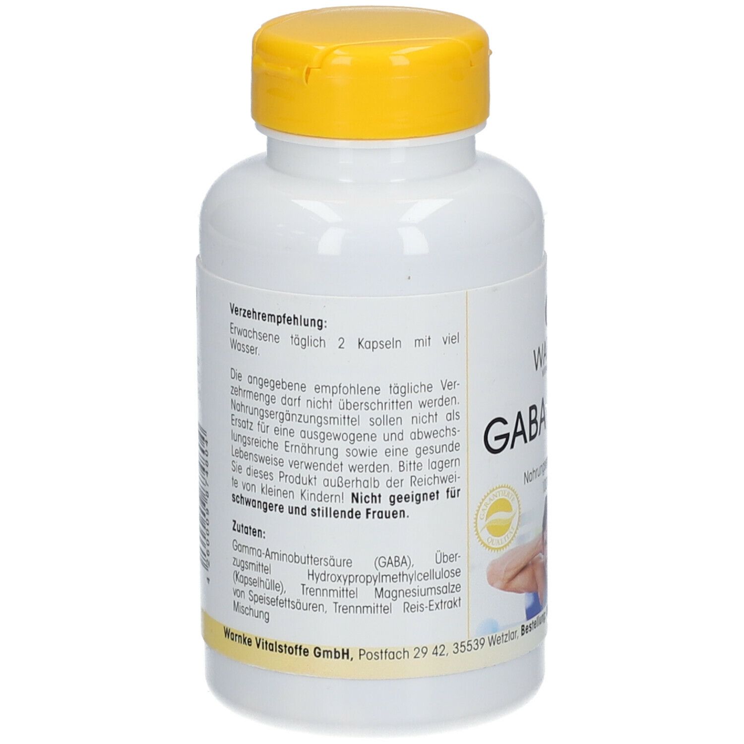 GABA 750mg Gamma Aminobuttersäure 100 St Shop Apotheke