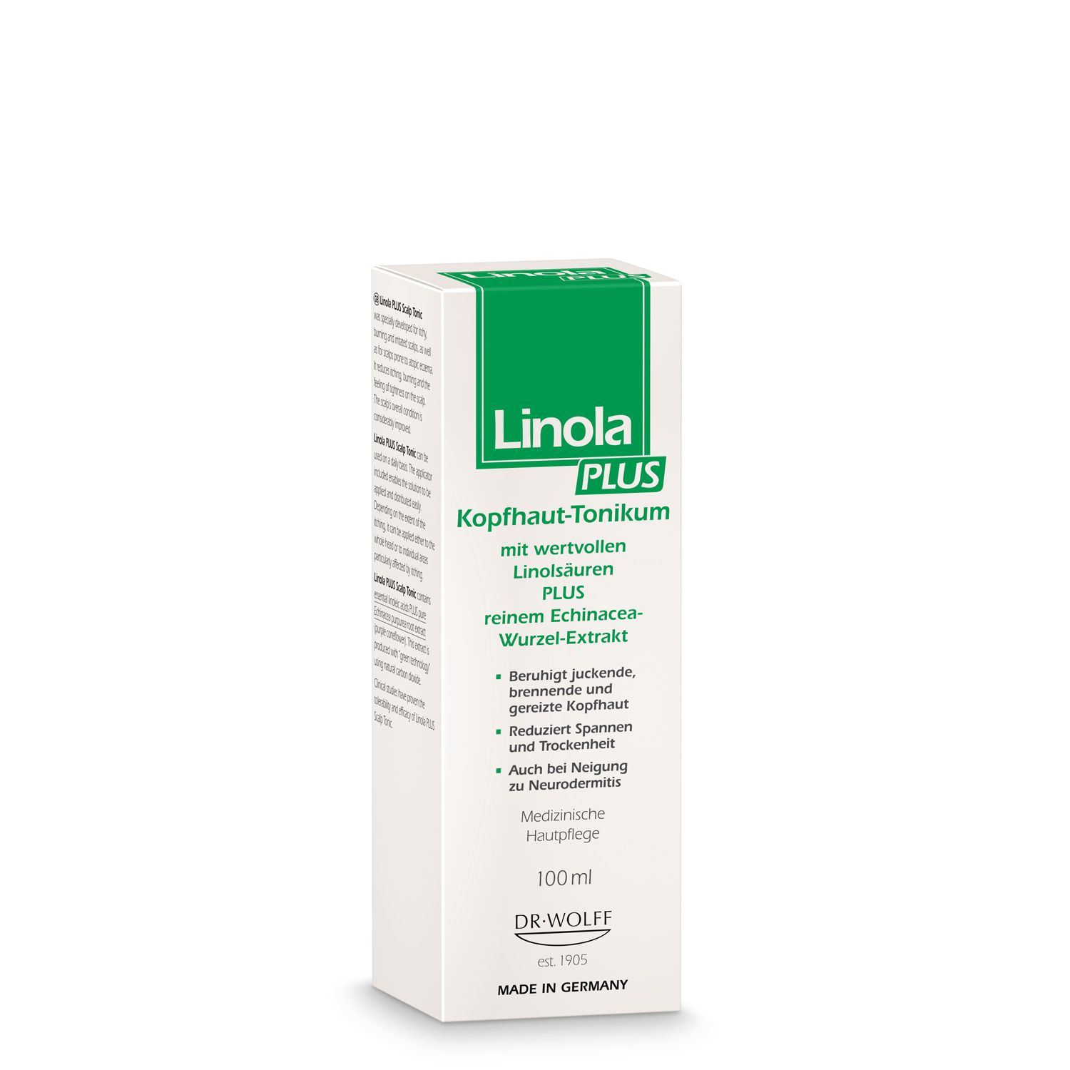 Linola PLUS Kopfhaut-Tonikum - Haartonikum für juckende, brennende oder gereizte Kopfhaut