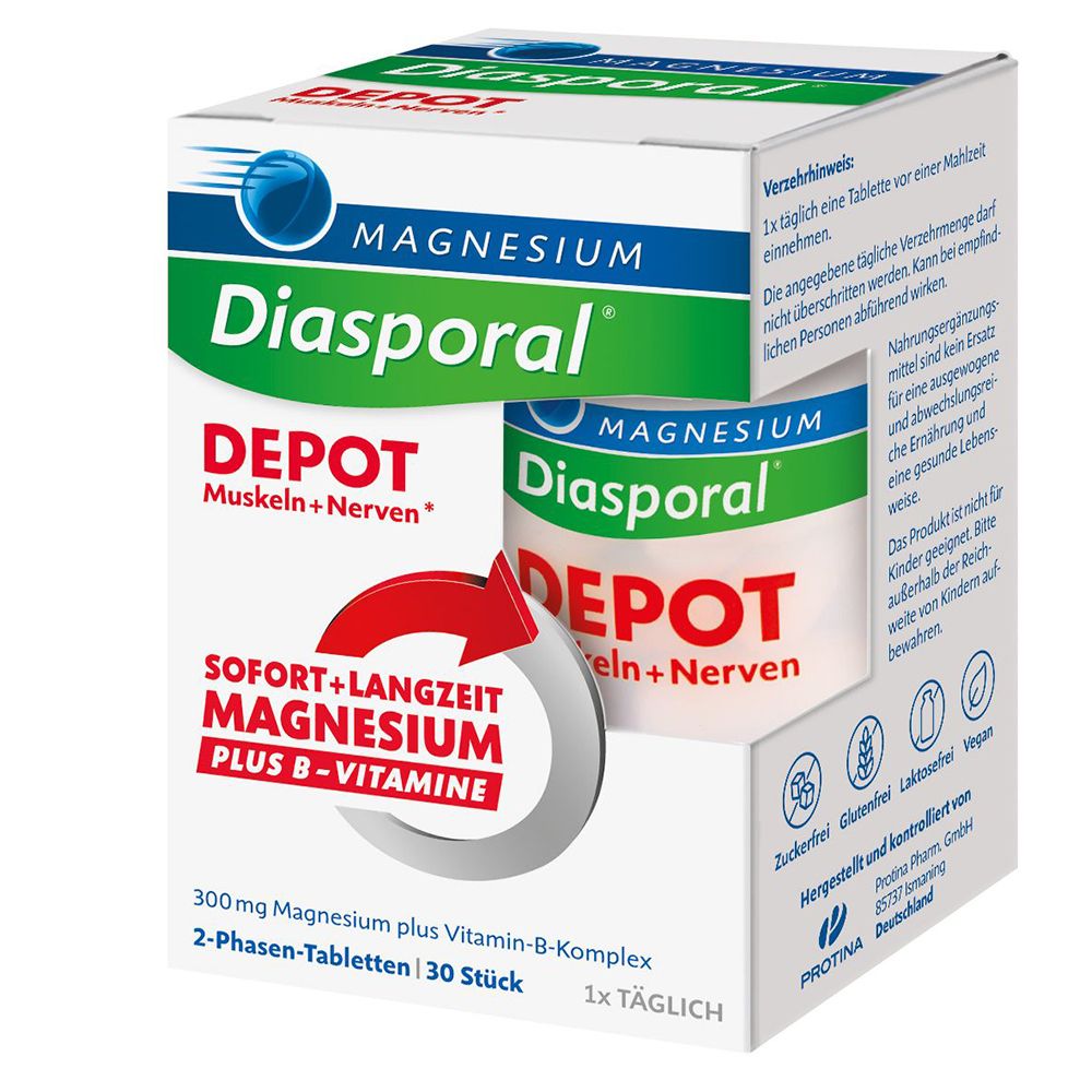 Magnesium-Diasporal® DEPOT Muskeln + Nerven