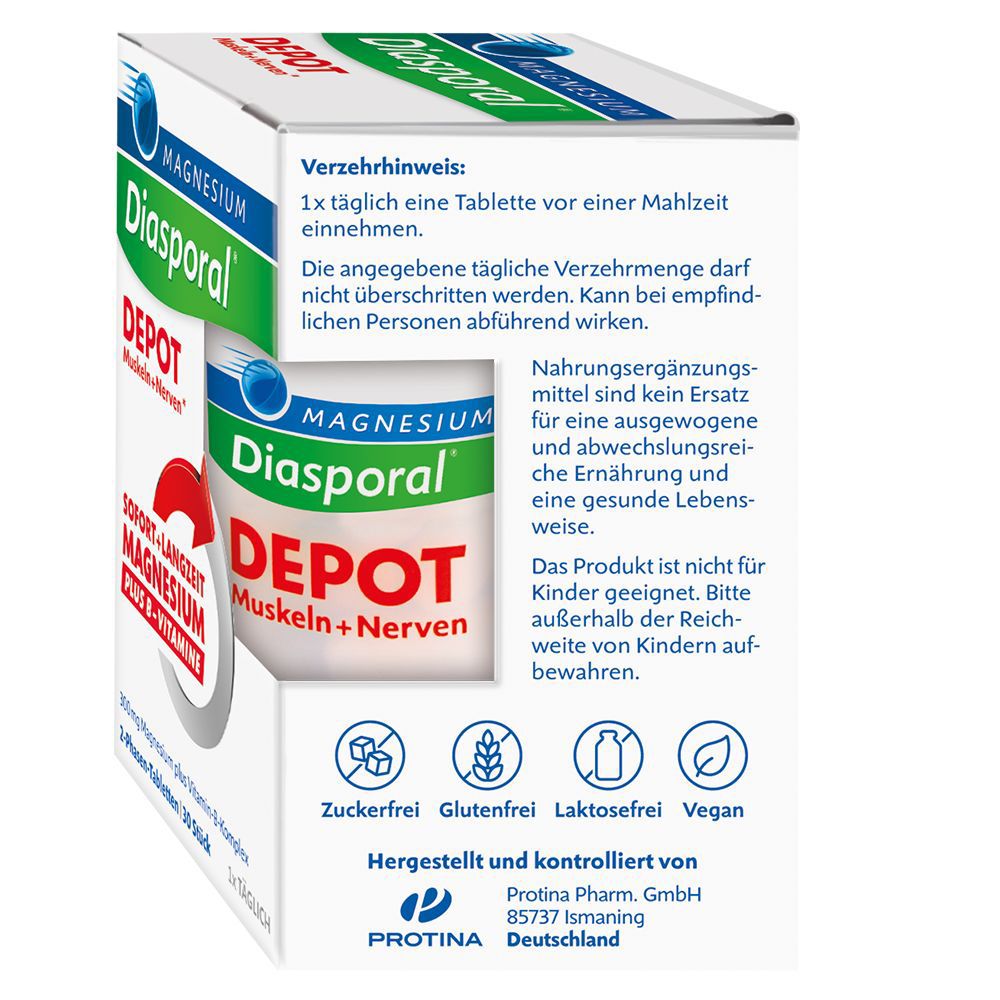 Magnesium-Diasporal® DEPOT Muskeln + Nerven