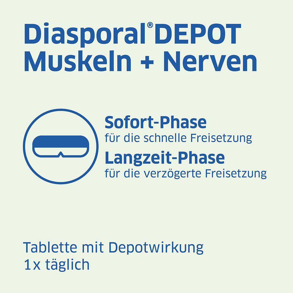 Magnesium-Diasporal® DEPOT Muskeln + Nerven
