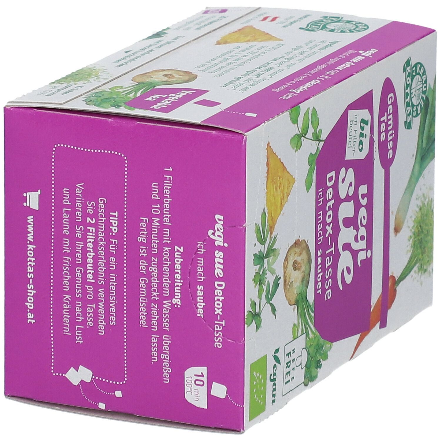 Dr. Kottas vegi sue Ihre Detox-Tasse
