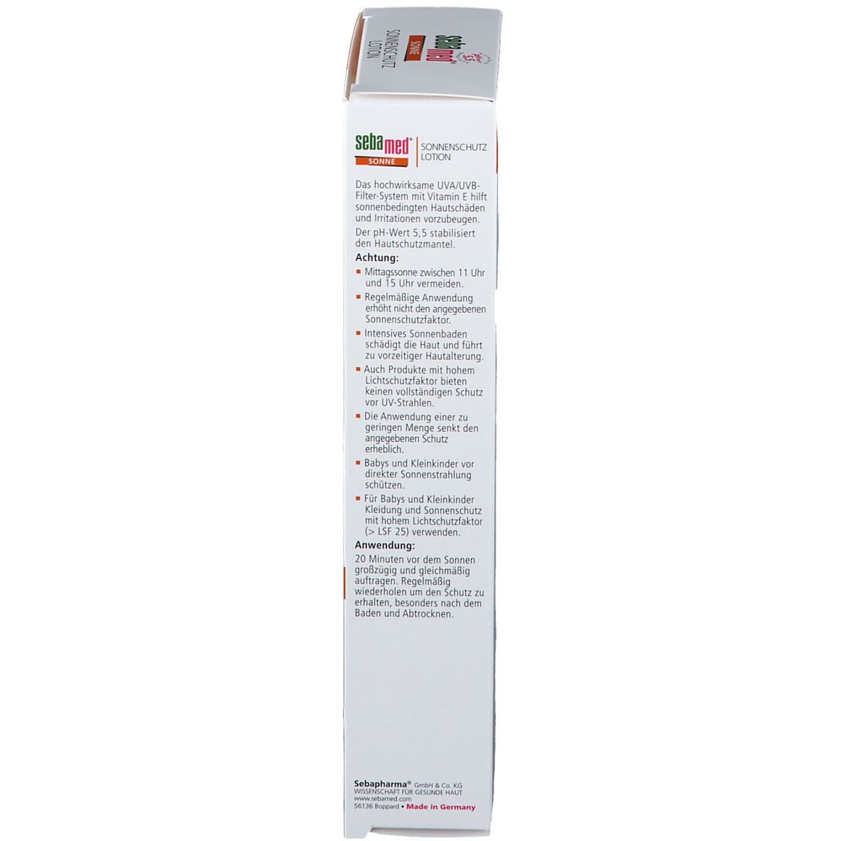 Sebamed® Sonnenscutz Lotion LSF 50+