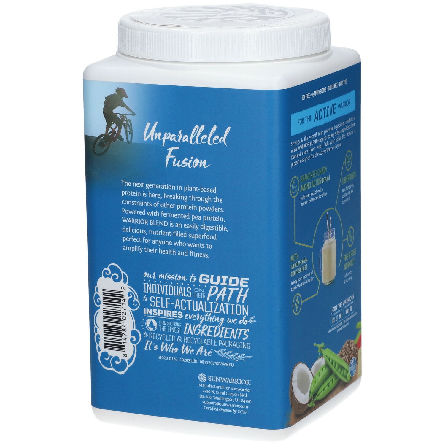 SUNWARRIOR® Protein Warrior Blend Vanille