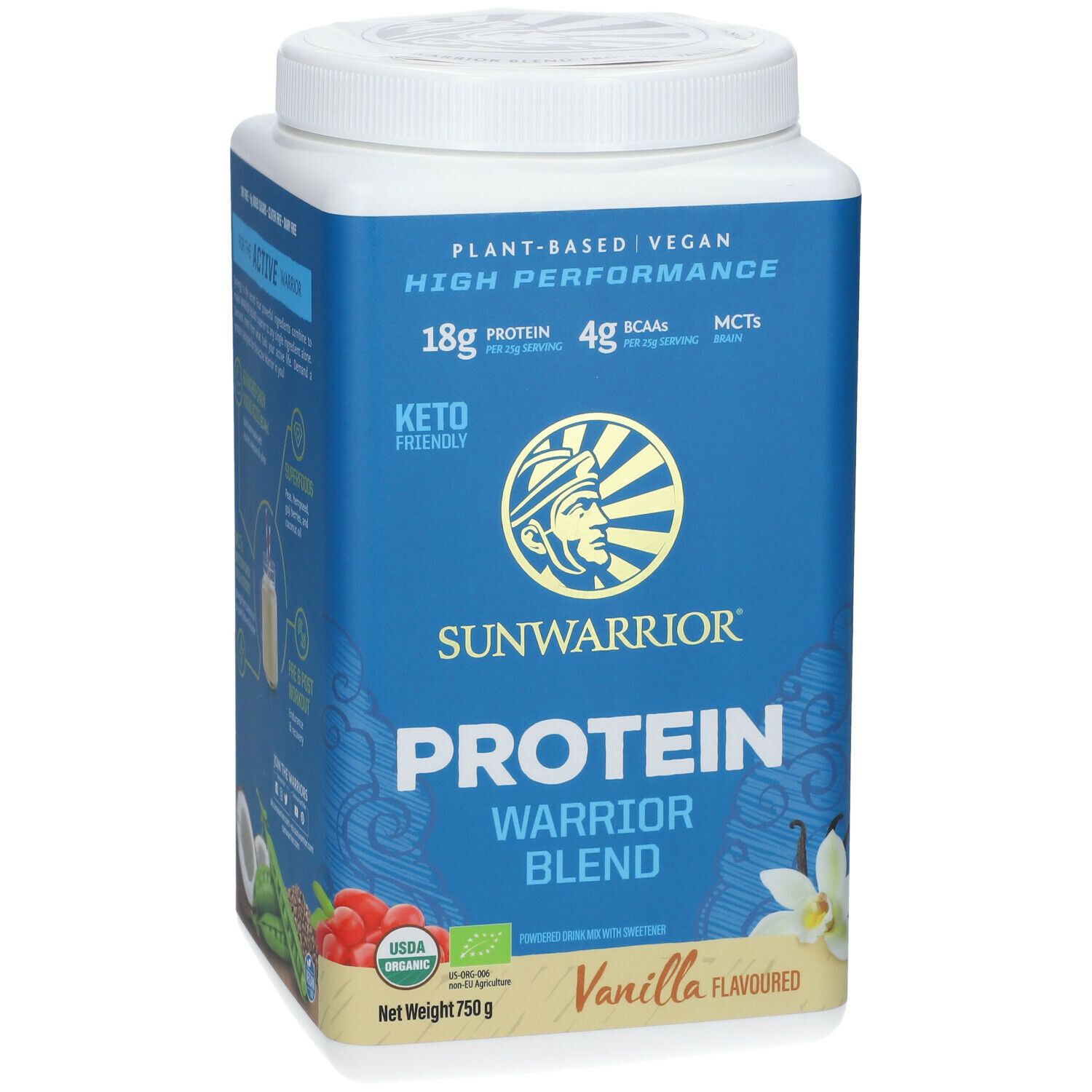 SUNWARRIOR® Protein Warrior Blend Vanille