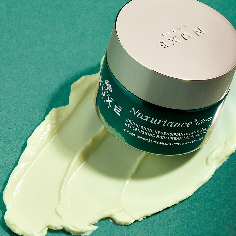 Nuxuriance® Ultra Hautverdichtende Reichhaltige Anti-Aging Tagescreme gegen Falten und Festigkeitsverlust bei trockener, empfindlicher, reifer Haut