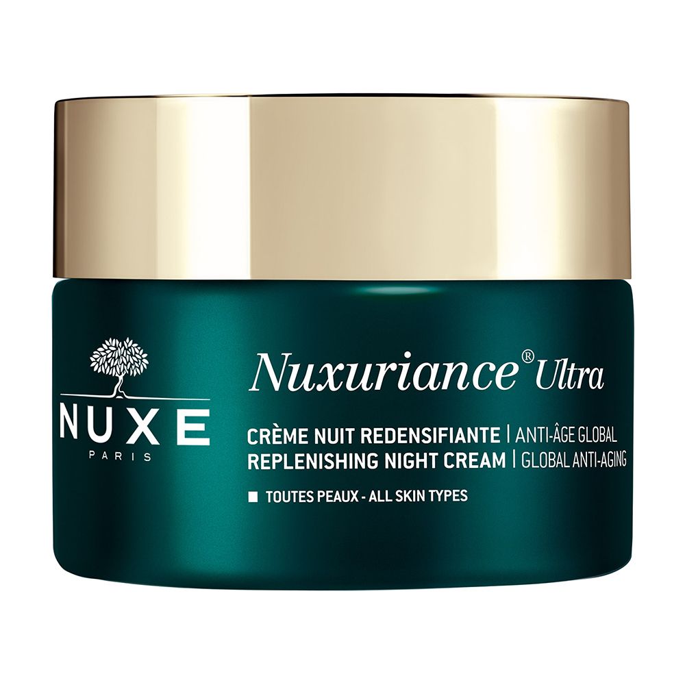 Nuxuriance® Ultra Hautverdichtende Anti Aging Nachtcreme gegen Falten und Festigkeitsverlust bei trockener, empfindlicher, reifer Haut