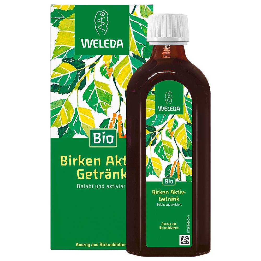 Weleda Birken Aktiv-Getränk - belebt und aktiviert, ohne Zucker