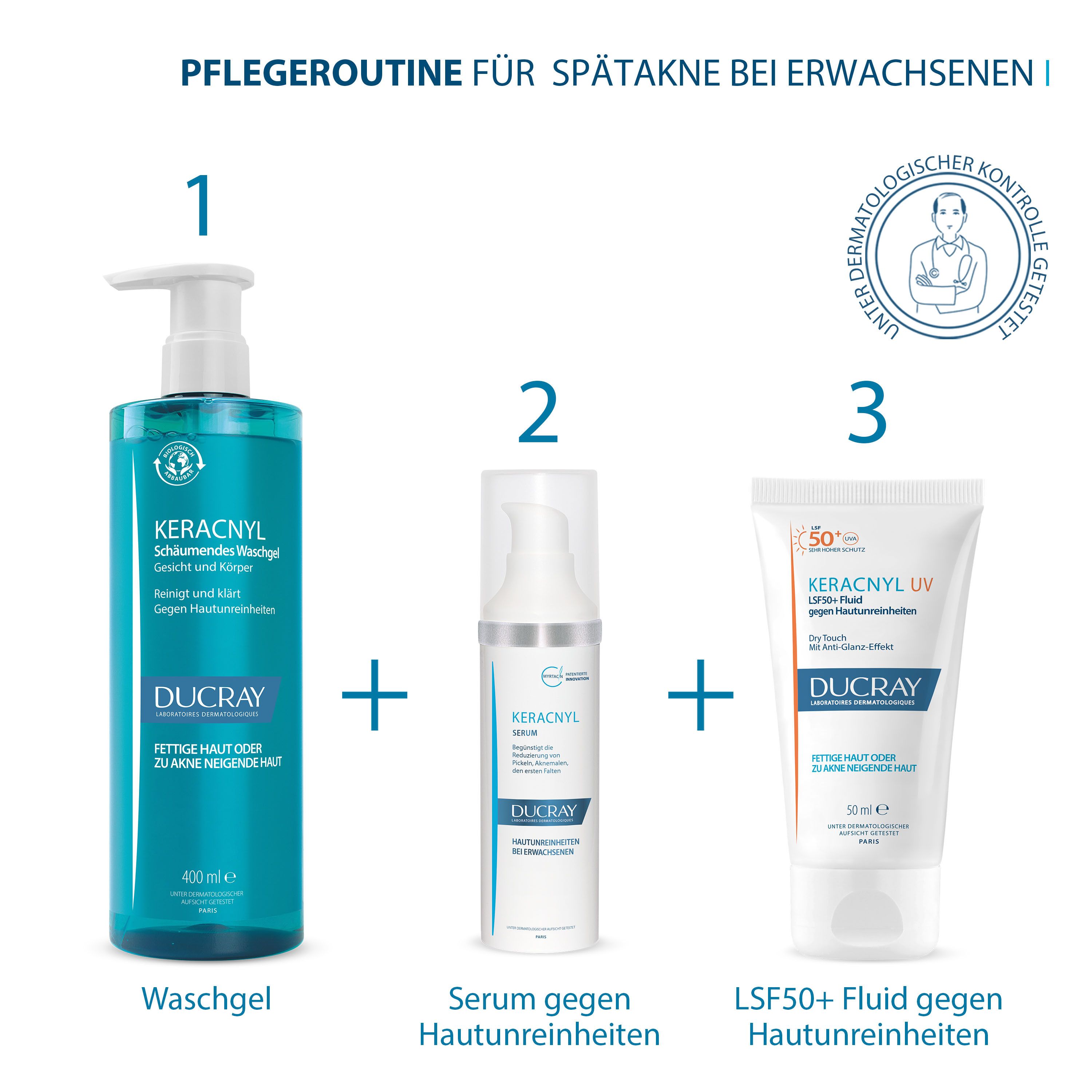 DUCRAY KERACNYL Serum - Hochkonzentrierte Anti-Pickel- Pflege