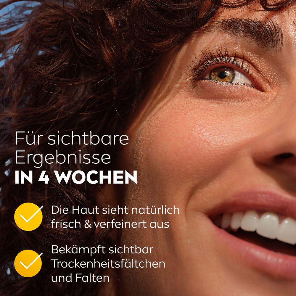 NIVEA Q10 Anti-Falten Porenverfeinerung Tagespflege LSF 15 in einem Tiegel.