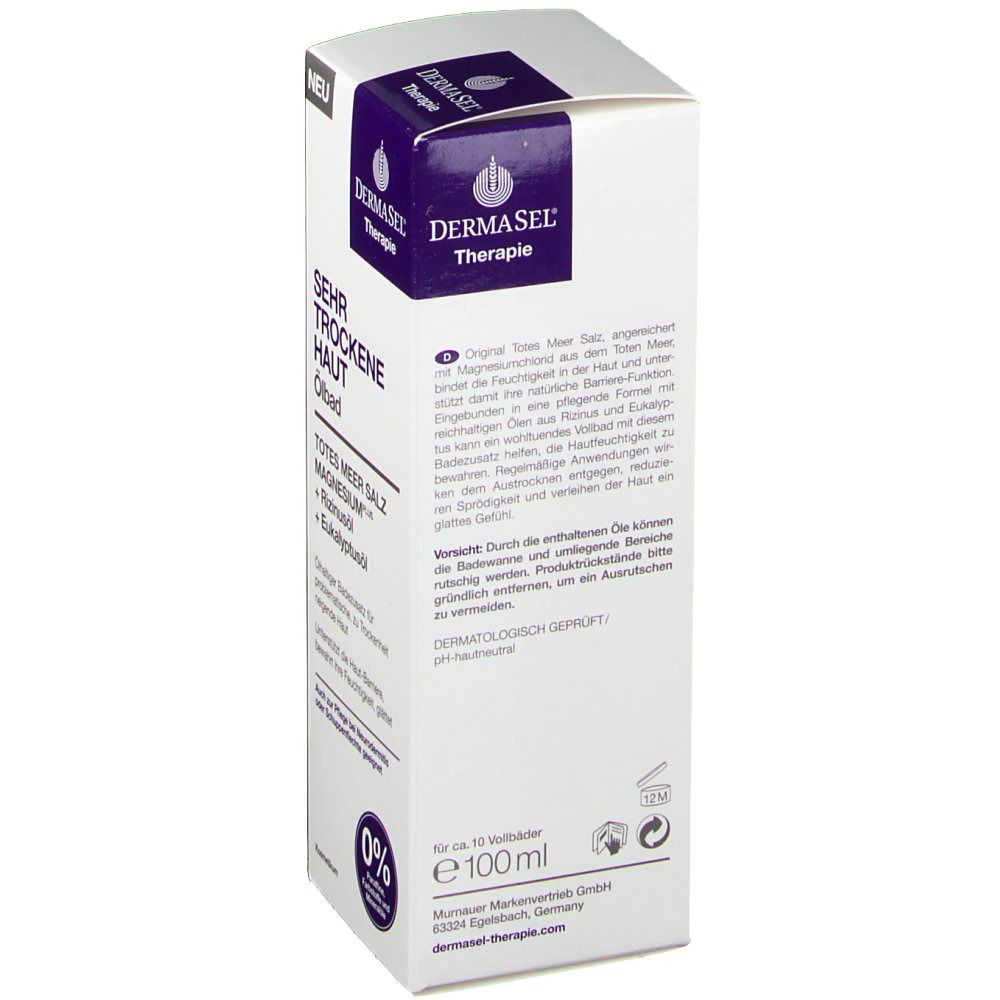 DERMASEL® Therapie Sehr trockene Haut Ölbad