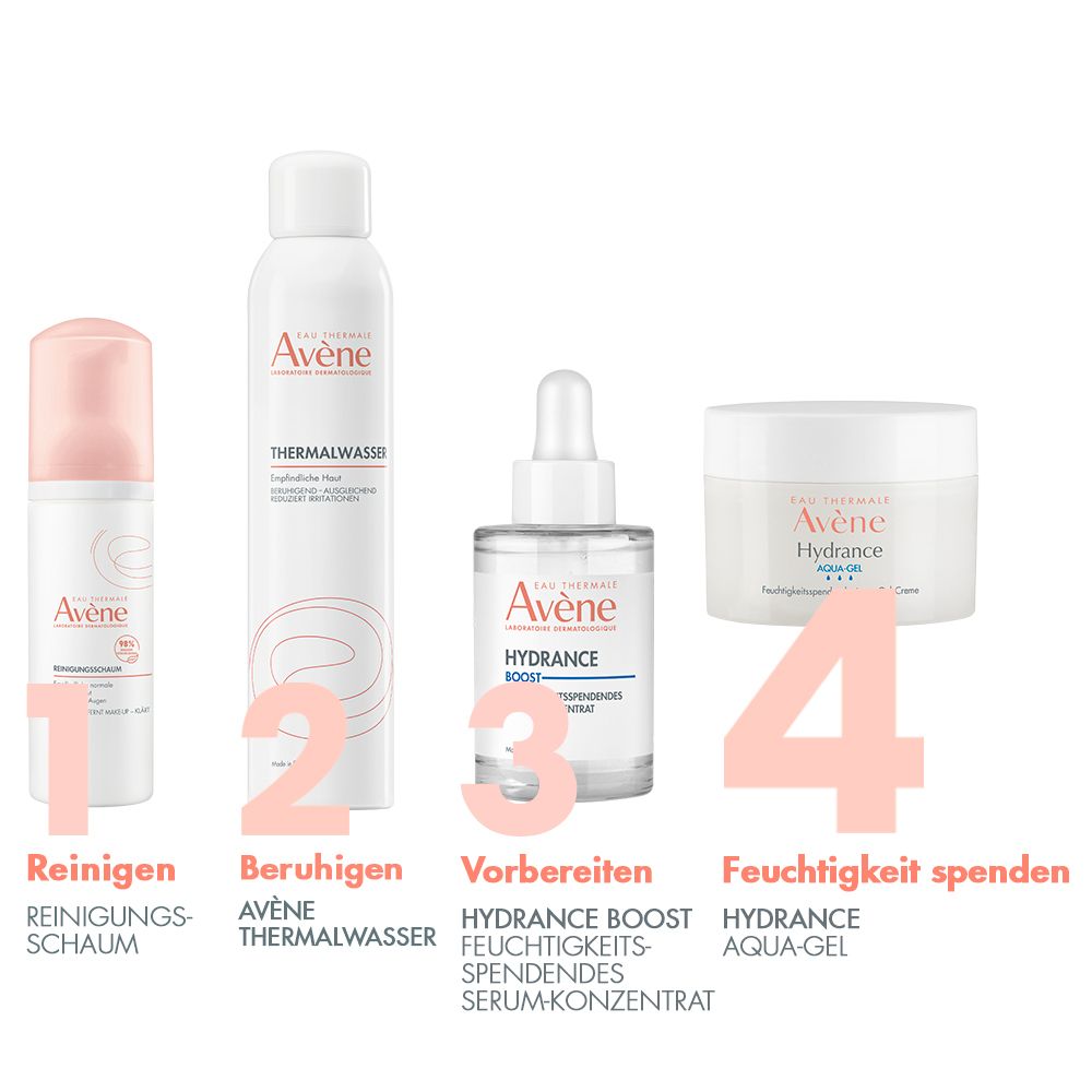 Avène Hydrance Aqua-Gel - für empfindliche, feuchtigkeitsarme Hauttypen