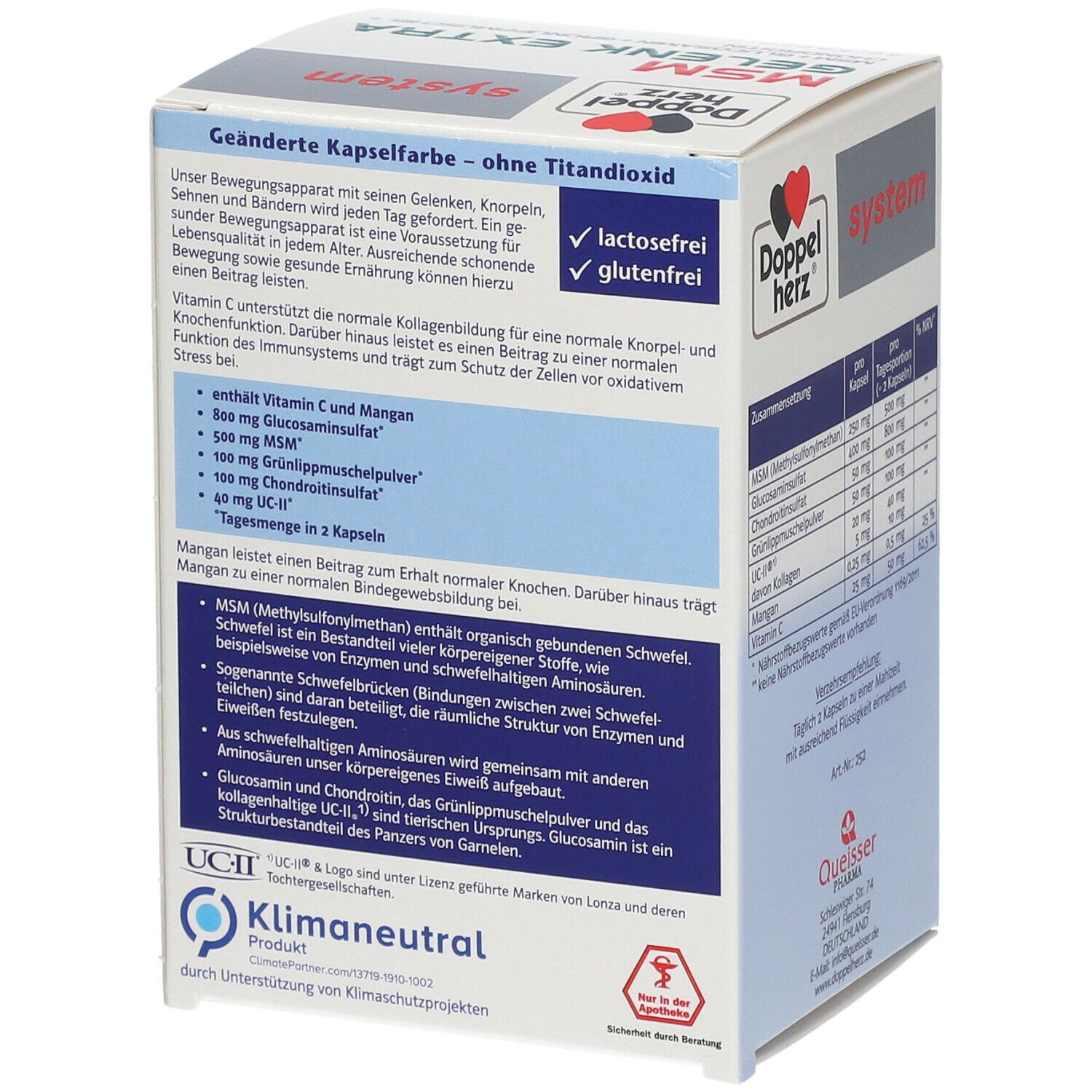 Doppelherz® system MSM Gelenk Extra
