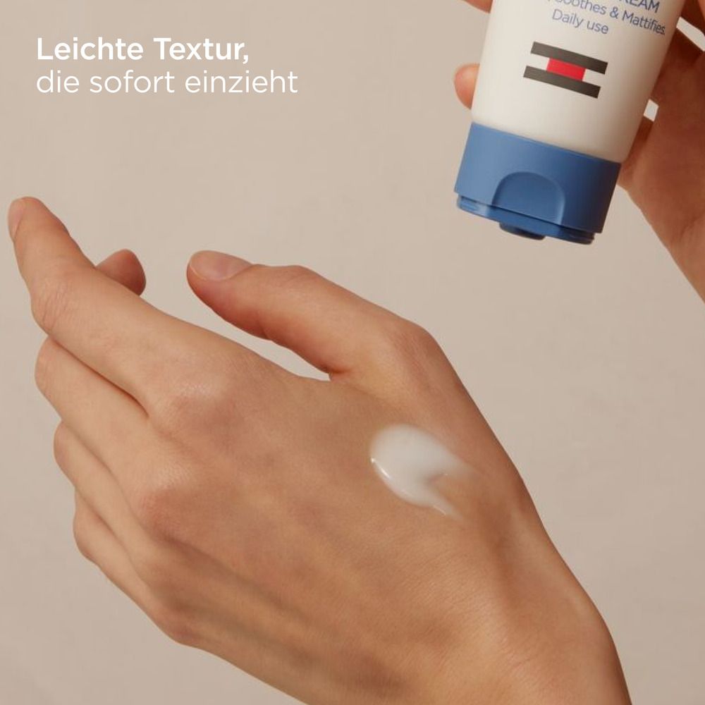 ISDIN Nutradeica® Gel-Creme beruhigende Gesichtscreme gegen Juckreiz, Schuppung und Rötung speziell bei seborrhoischer Dermatitis