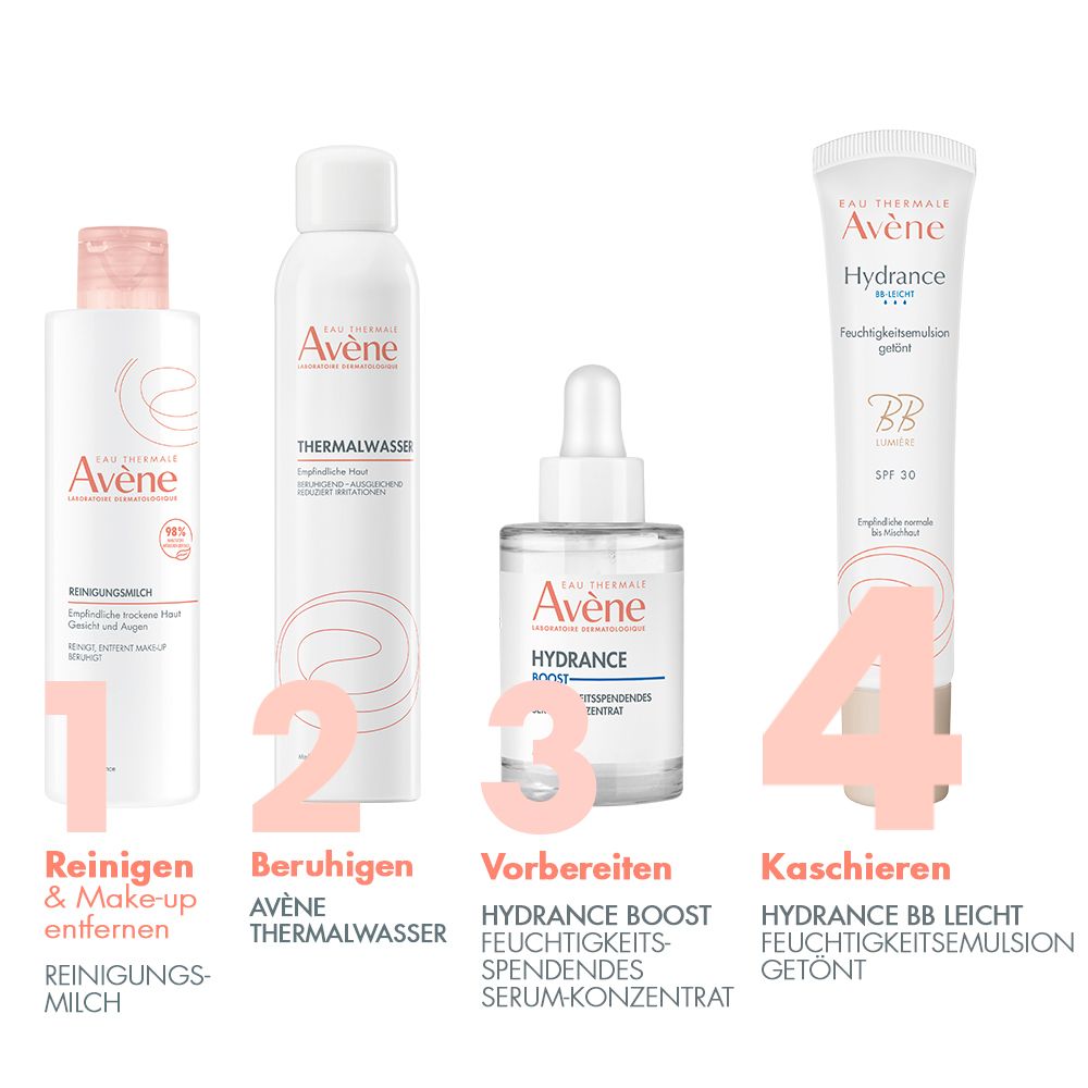 Avène Hydrance BB-LEICHT Feuchtigkeitsemulsion getönt LSF 30