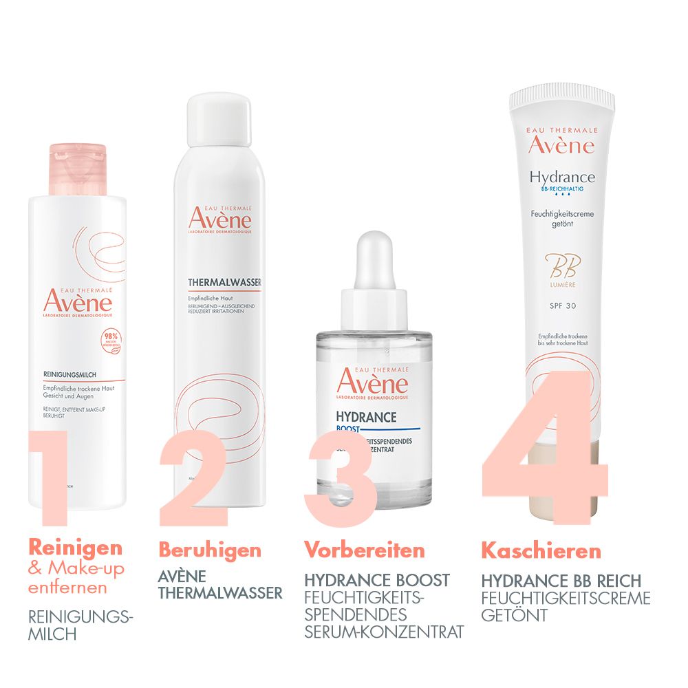 Avène Hydrance BB-REICHHALTIG Feuchtigkeitscreme getönt LSF 30