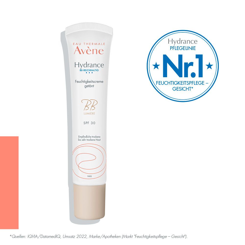 Avène Hydrance BB-REICHHALTIG Feuchtigkeitscreme getönt LSF 30