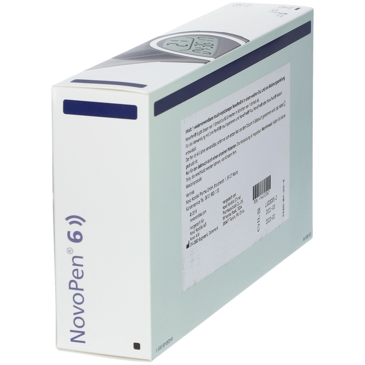 NovoPen® 6 silber