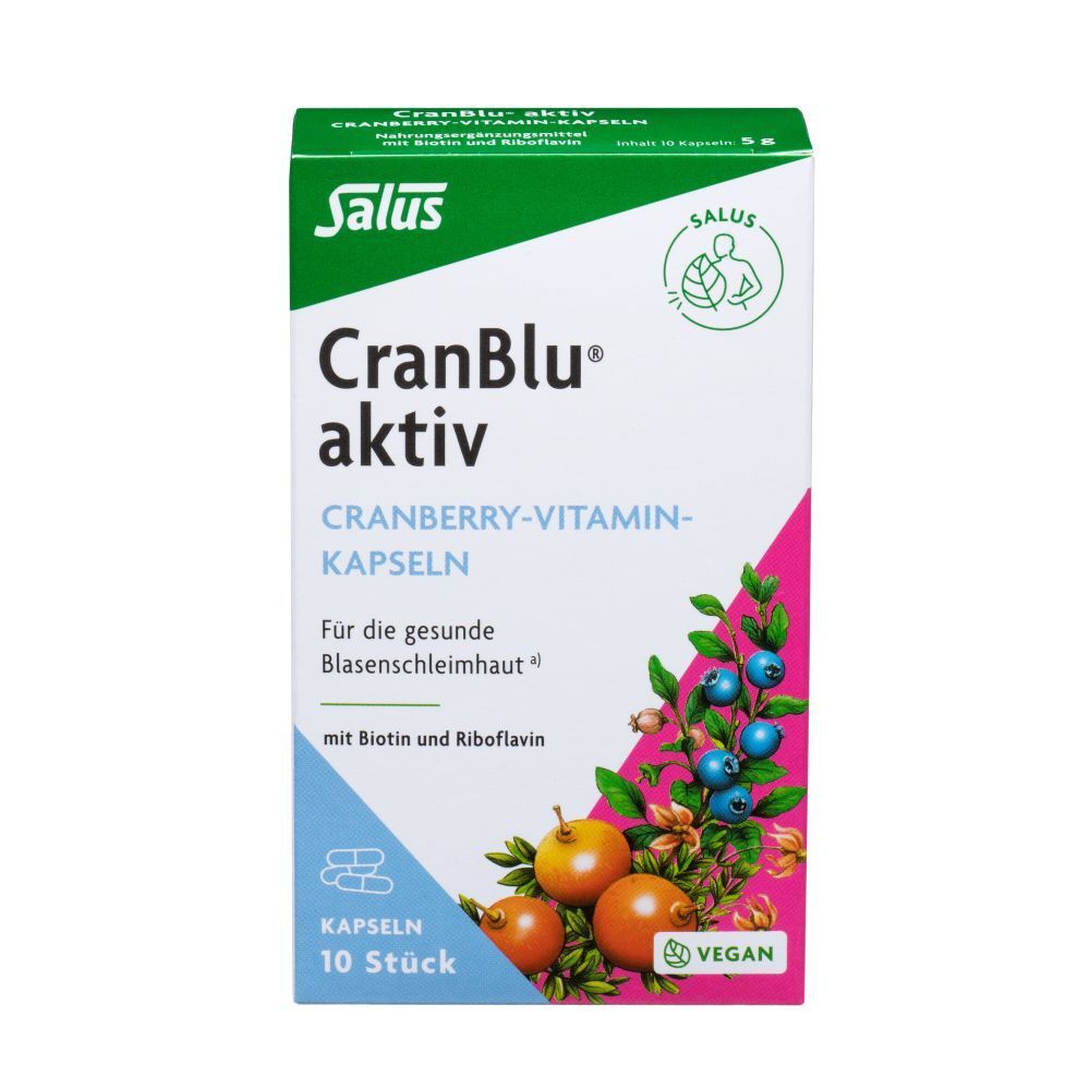 CranBlu® aktiv Cranberry-Vitamin-Kapseln
