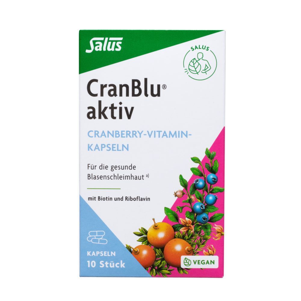 CranBlu® aktiv Cranberry-Vitamin-Kapseln