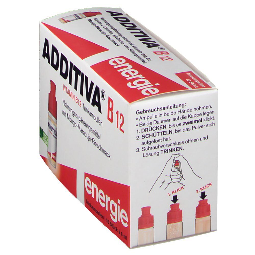 ADDITIVA® Vitamin B12 Trinkampullen