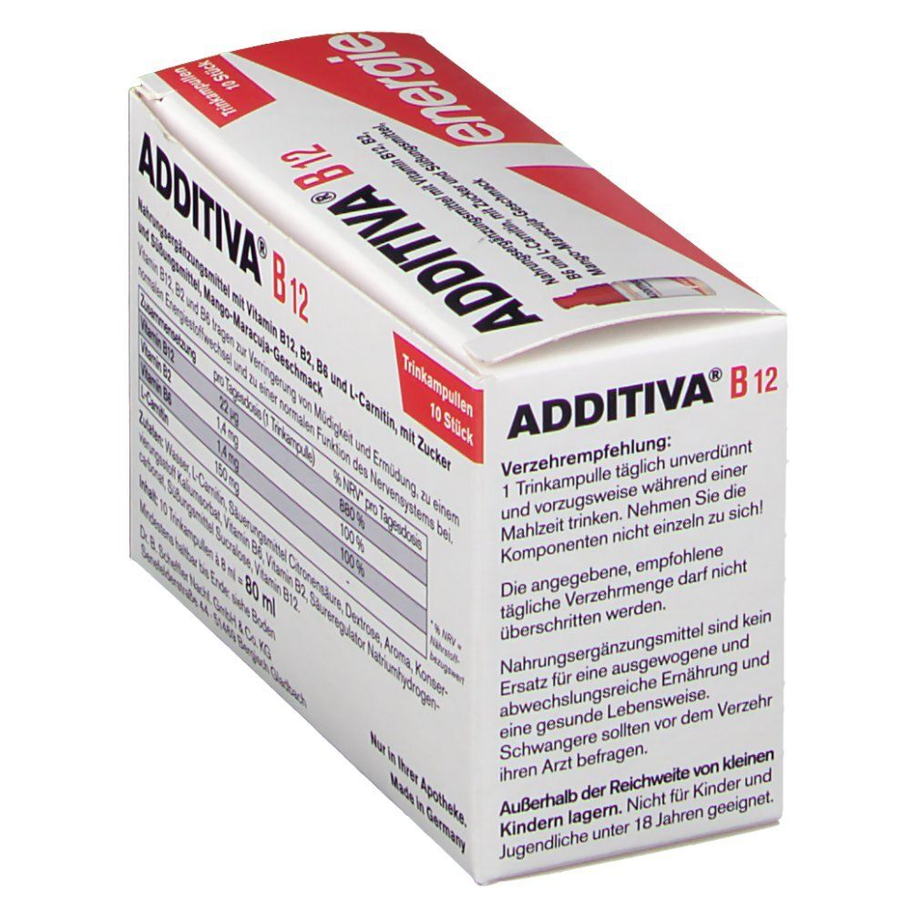ADDITIVA® Vitamin B12 Trinkampullen