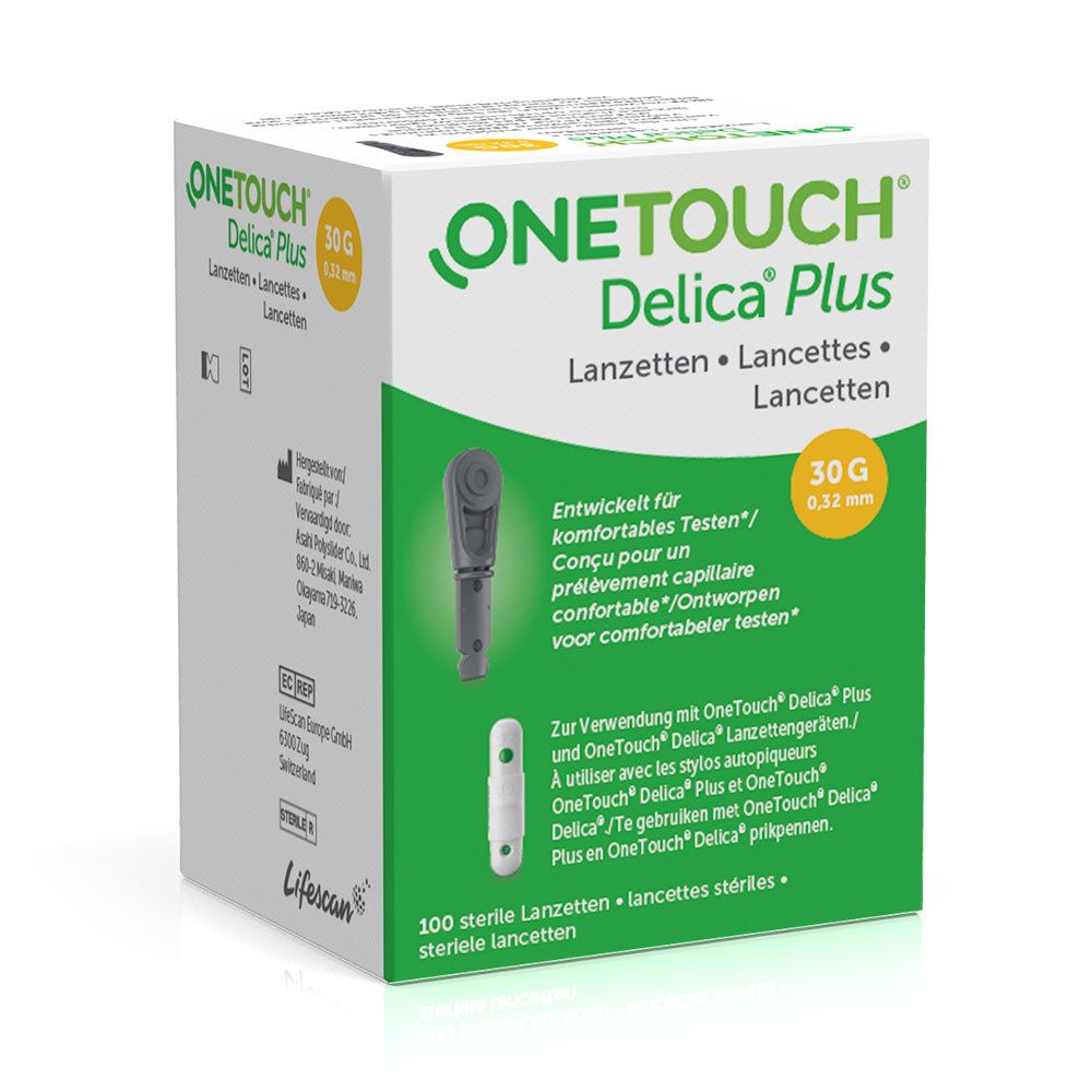 OneTouch® Delica® Plus Nadellanzetten