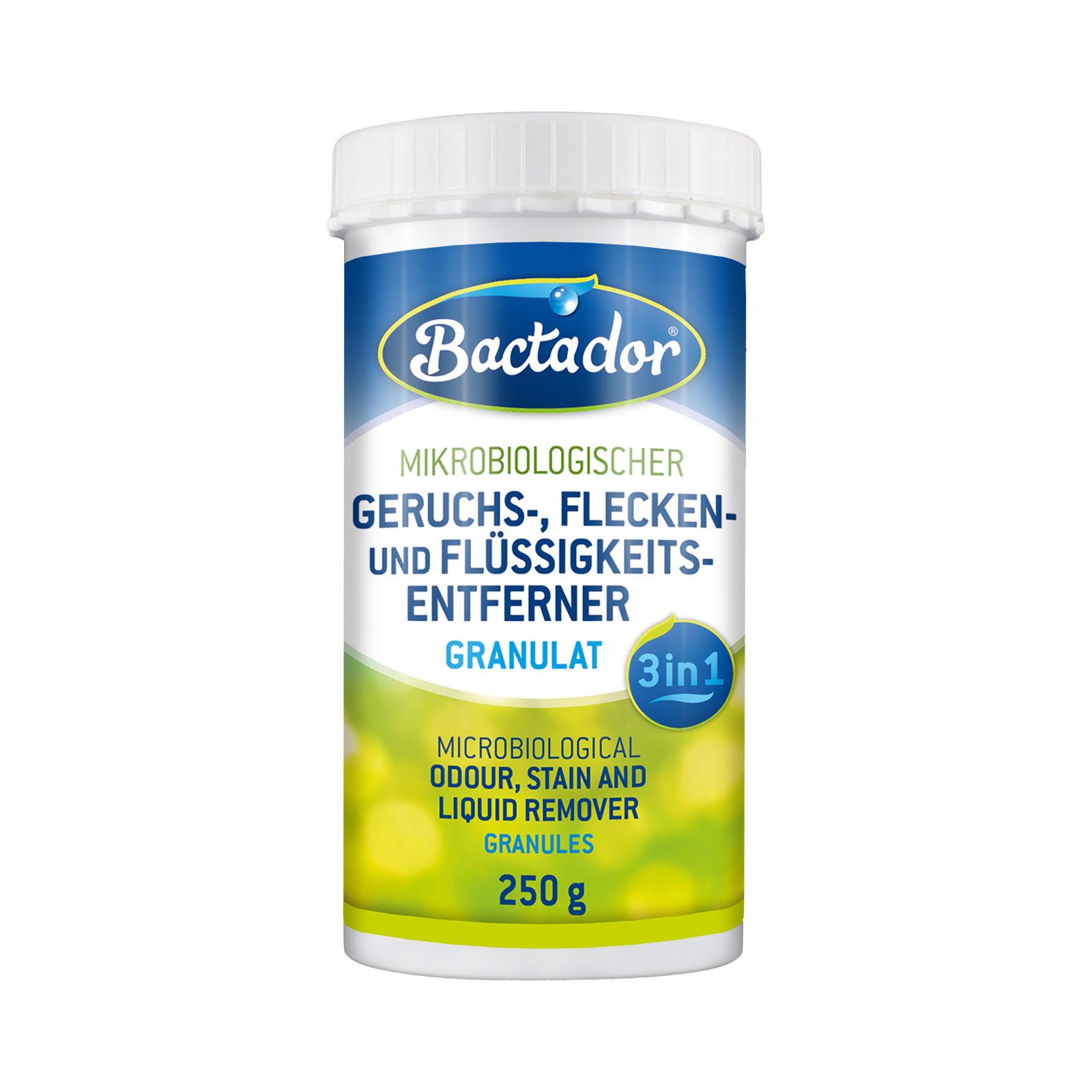 Bactador® Geruchs-, Flecken- und Flüssigkeitsentferner Granulat
