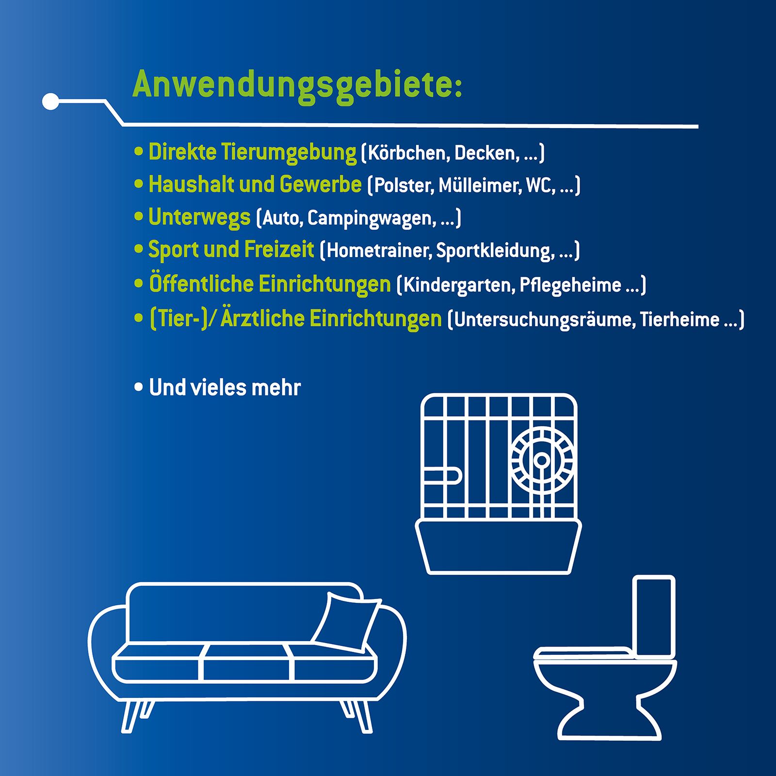 Bactador® Geruchs-, Flecken- und Flüssigkeitsentferner Granulat