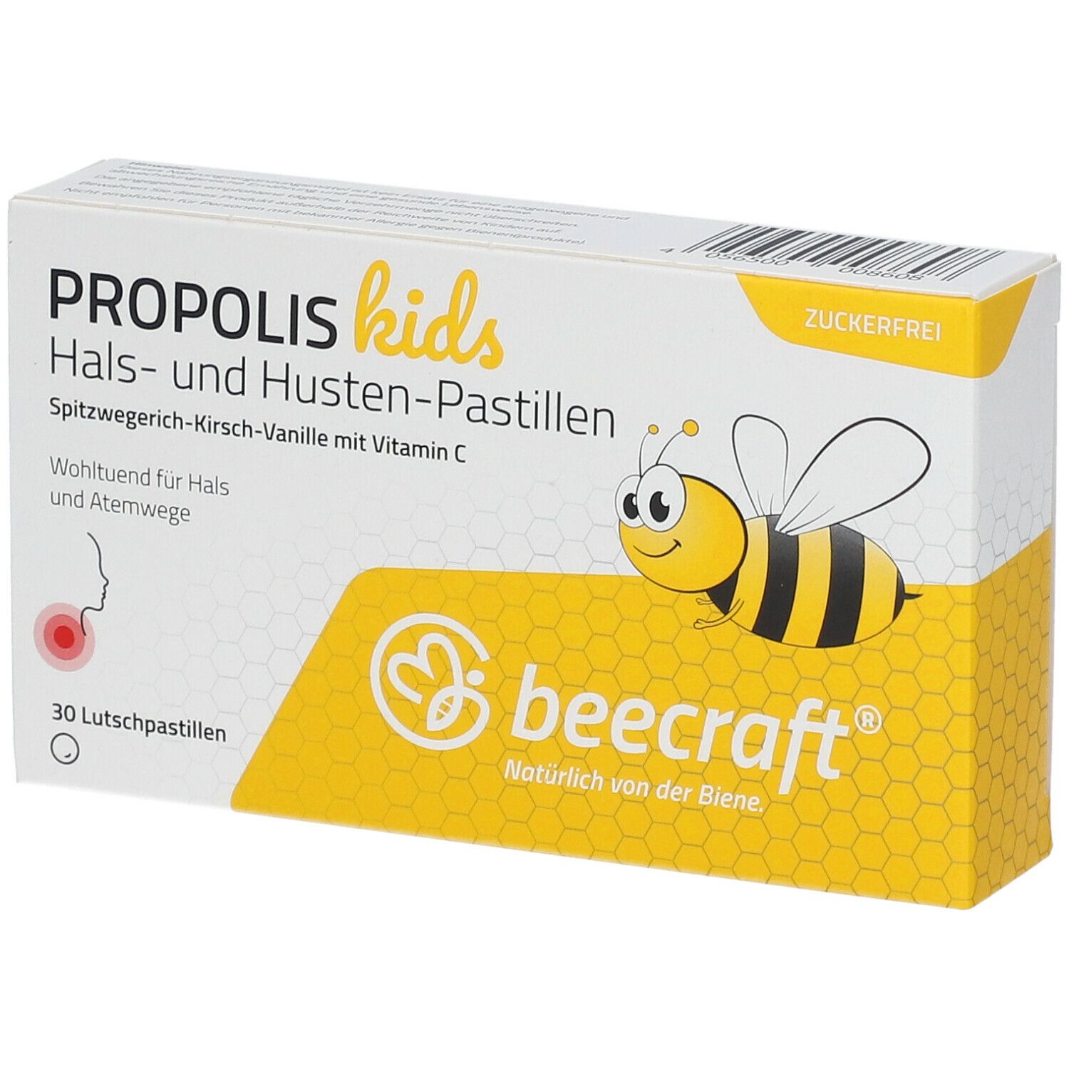 beecraft® Propolis kids Hals- und Husten-Pastillen