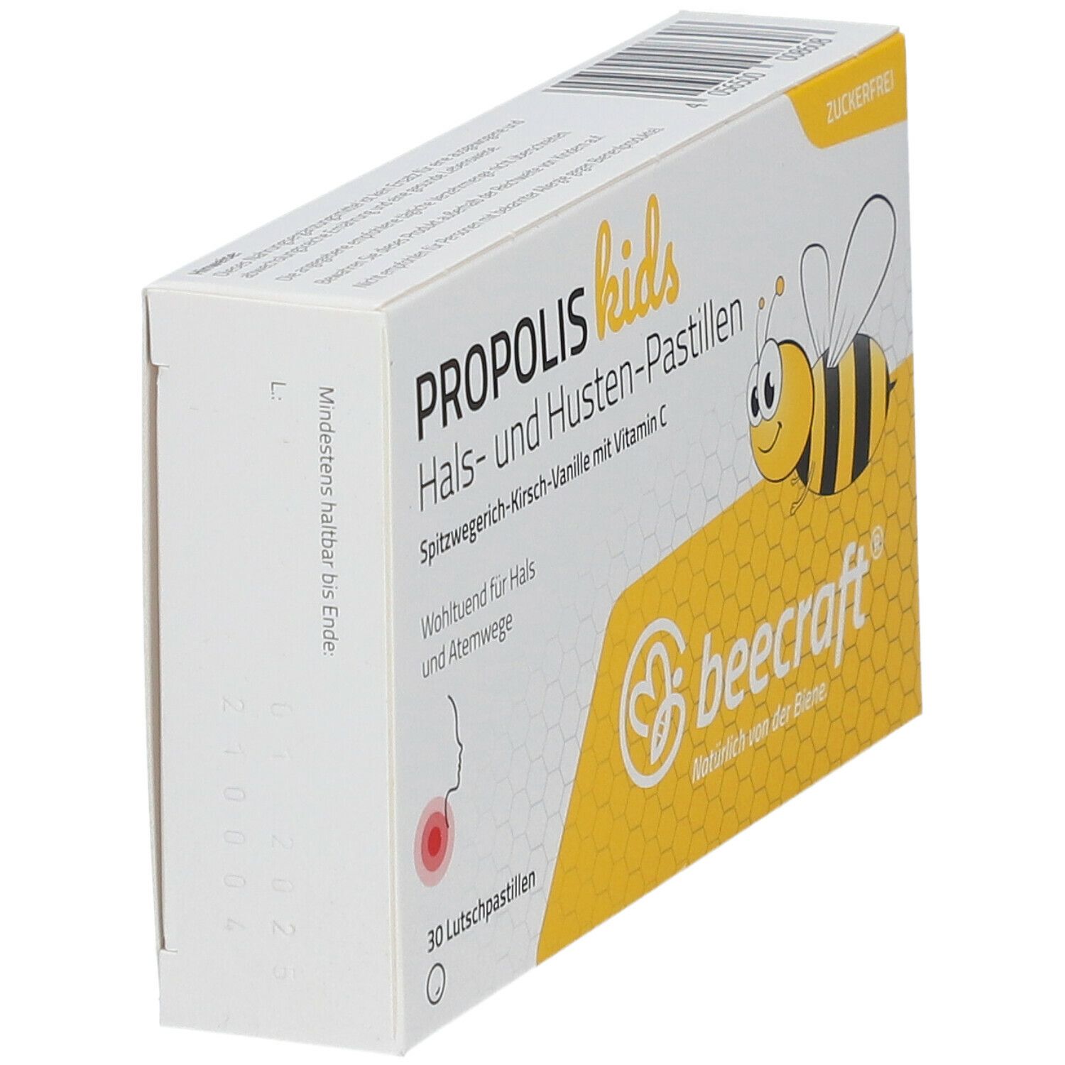 beecraft® Propolis kids Hals- und Husten-Pastillen