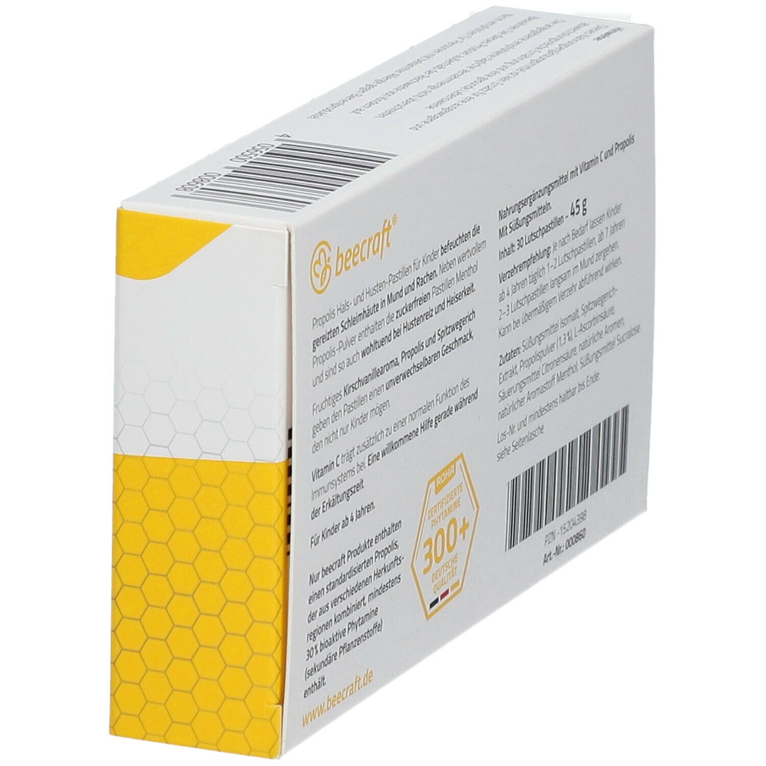 beecraft® Propolis kids Hals- und Husten-Pastillen