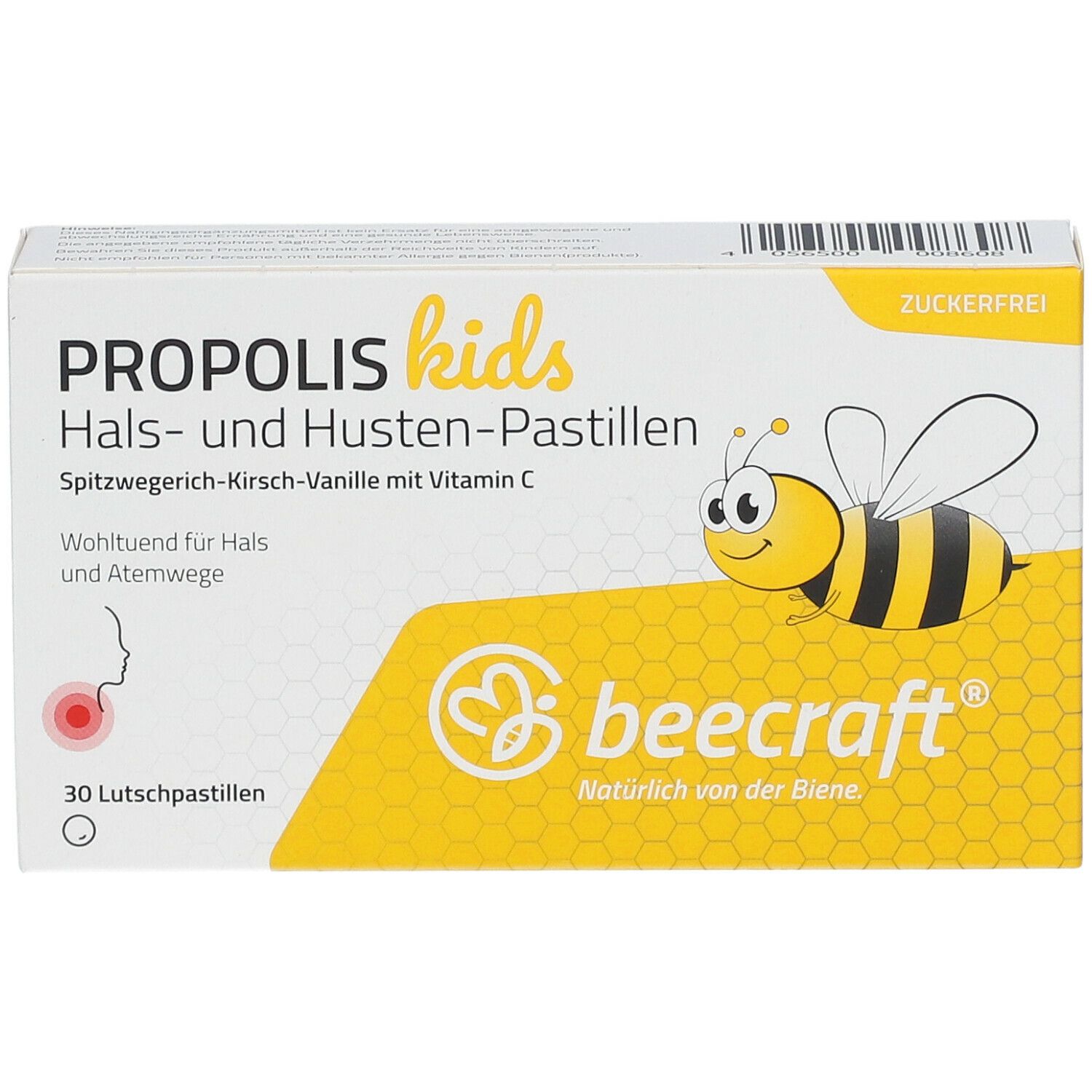 beecraft® Propolis kids Hals- und Husten-Pastillen