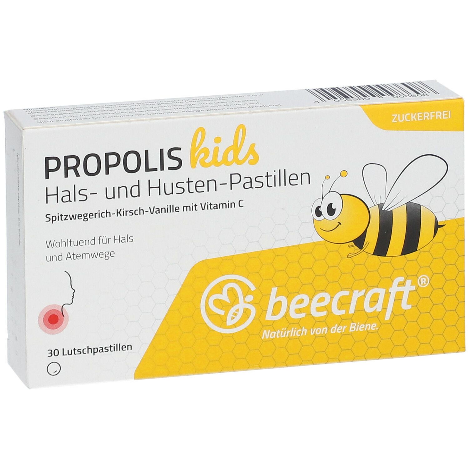 beecraft® Propolis kids Hals- und Husten-Pastillen
