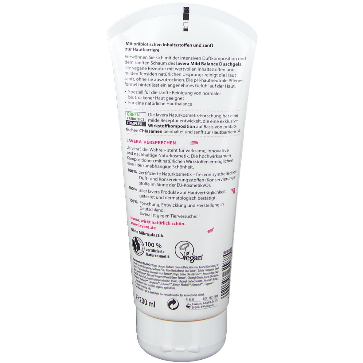 lavera Mild Balance Pflegedusche