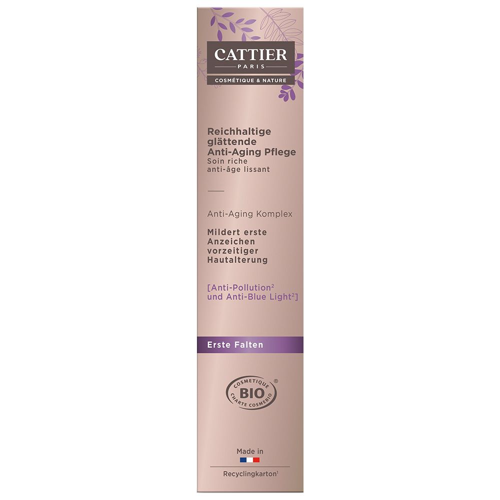CATTIER Reichhaltige Glättende Anti-Aging Pflege Nectar