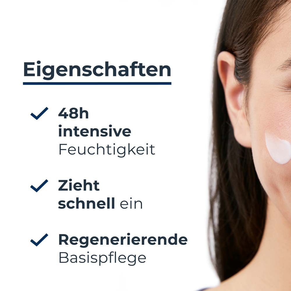 Eucerin Urea Repair Tag Gesichtscreme 5% – Intensive Feuchtigkeitspflege bei trockener bis sehr trockener Haut