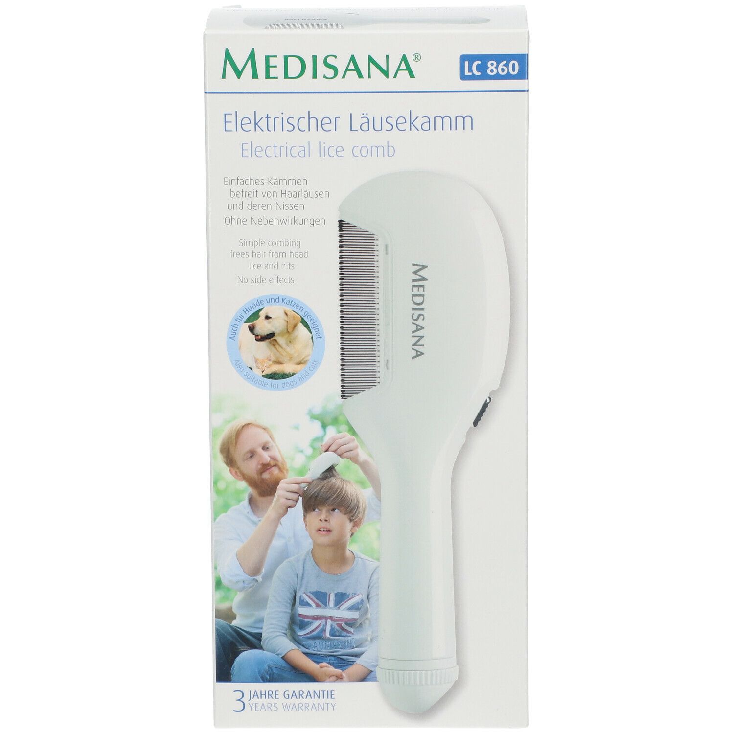 Medisana® LC 860 Elektrischer Läusekamm