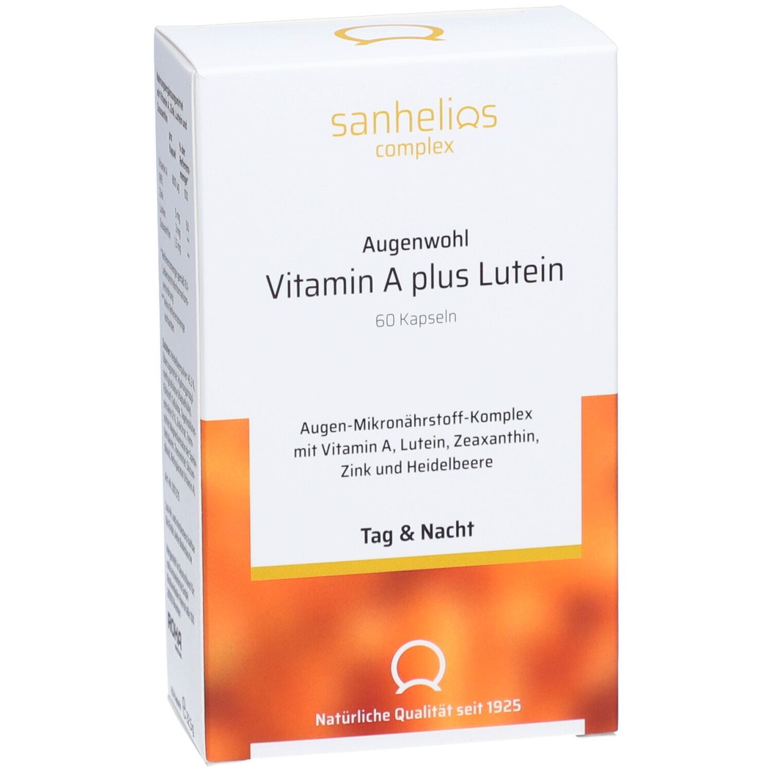 Sanhelios Augenwohl Vitamin A plus Lutein