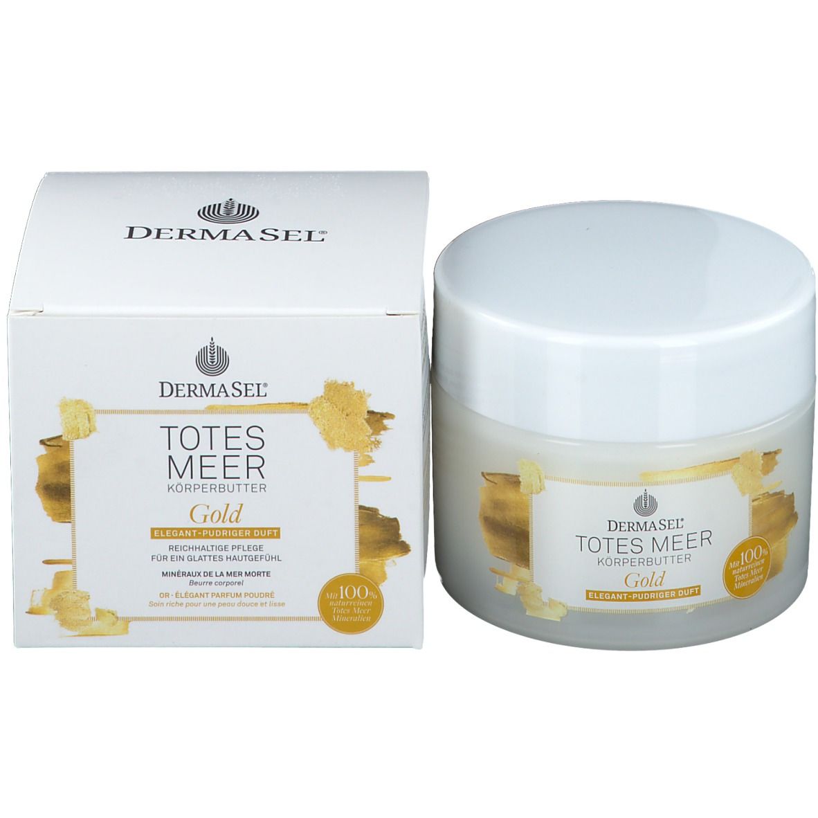 DERMASEL® Totes Meer Körperbutter Gold