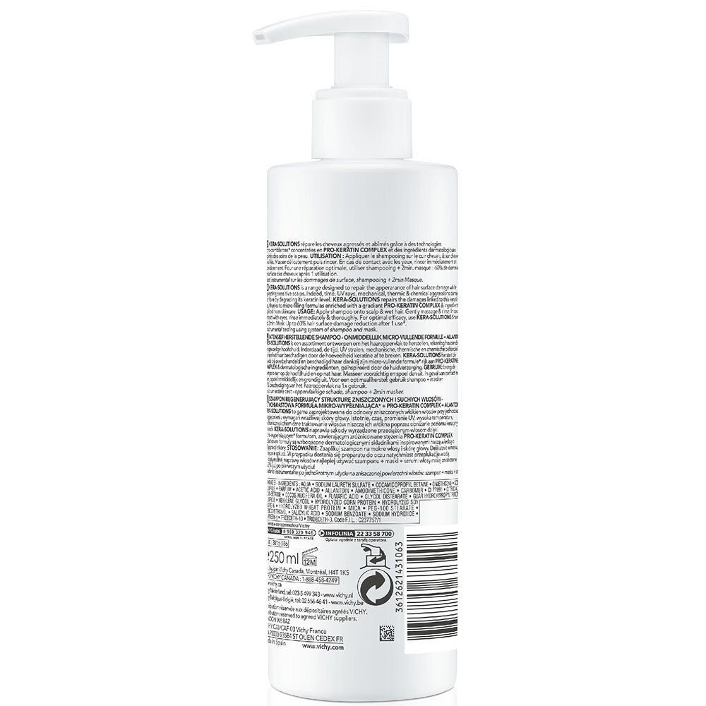 VICHY Dercos Kera-Solutions Intensiv Repair Shampoo