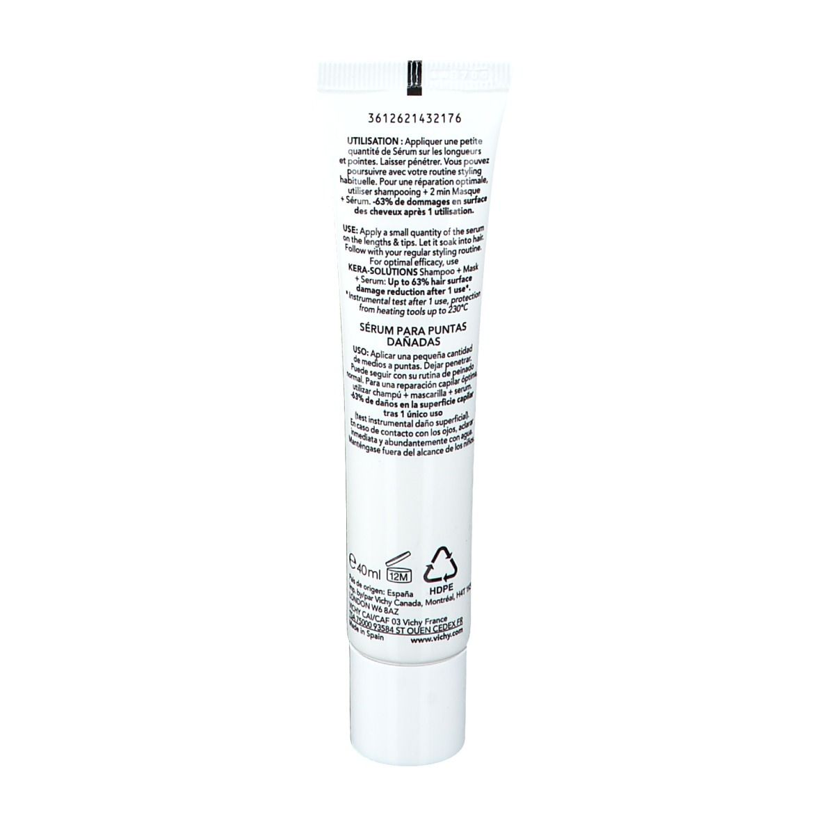 VICHY DERCOS Kera-Solutions Haarserum mit Hyaluron