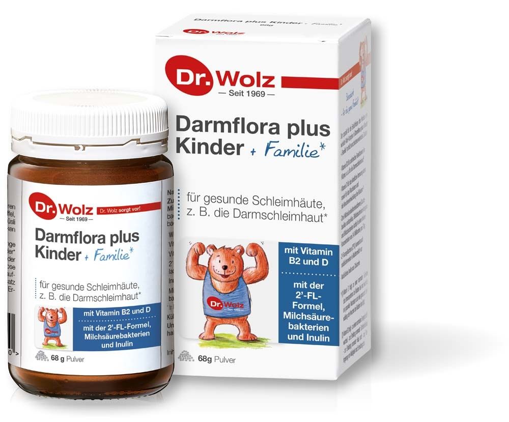 Dr. Wolz Darmflora plus® Kinder + Familie