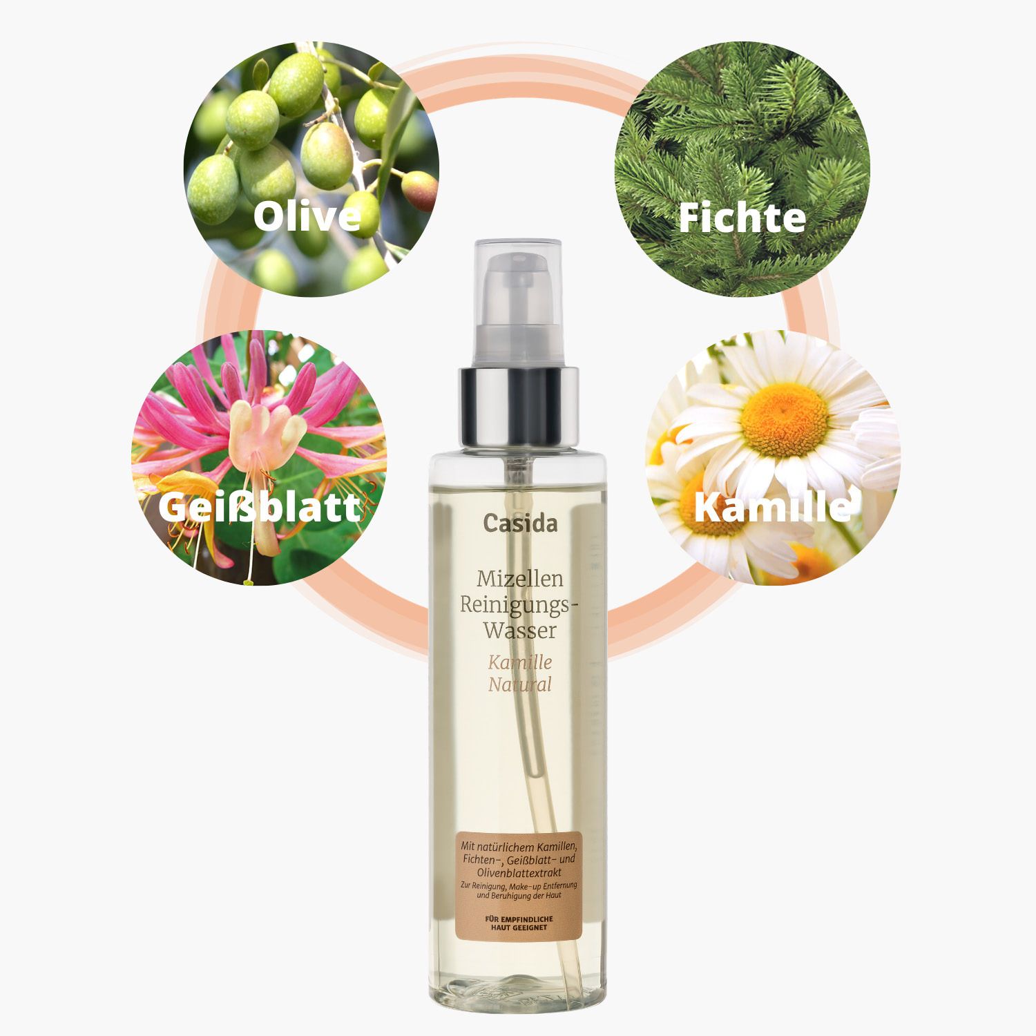 Casida Mizellenwasser Kamille Natural