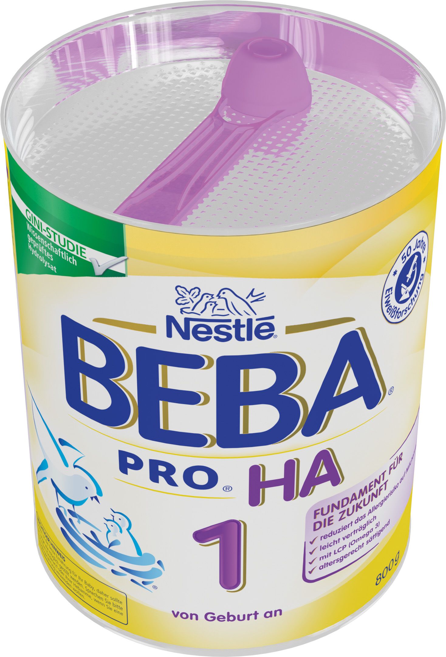 Nestlé BEBA PRO HA 1 Anfangsnahrung, von Geburt an